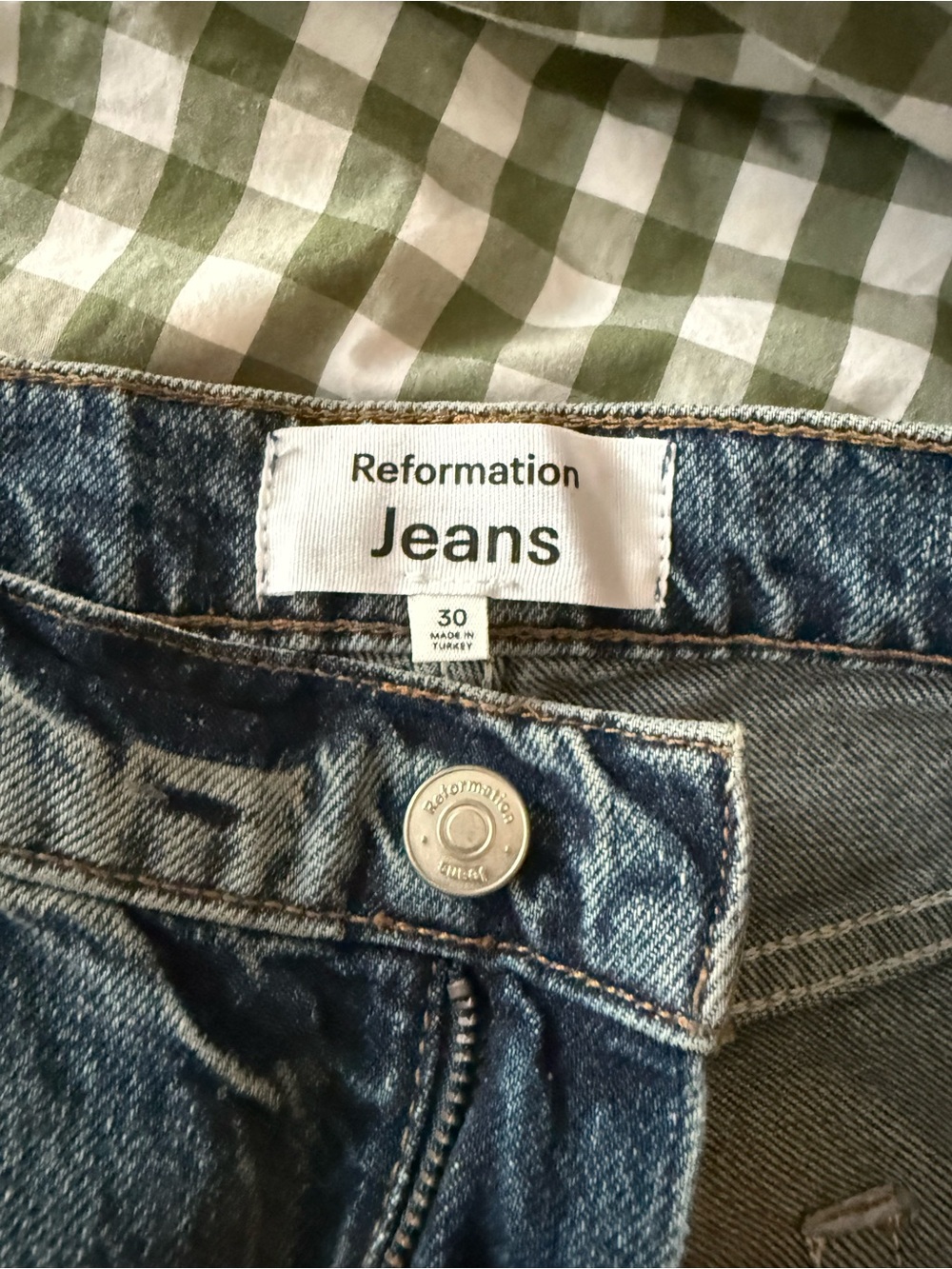 Reformation Wilder High Rise Wide Leg Jeans - Picture 7 of 12